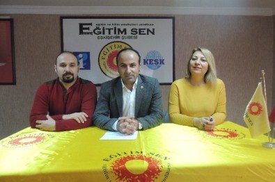 Eğitim-Sen Eskişehir Şube Başkanı Serkan Demir Açıklaması