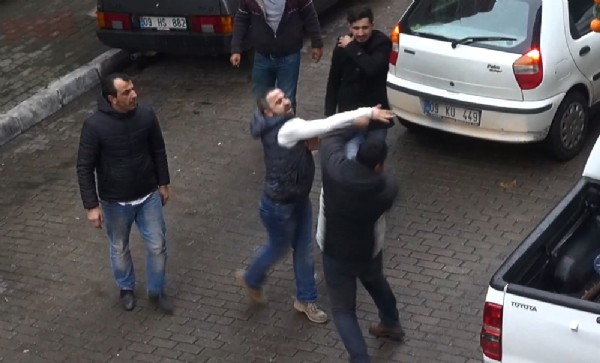 Aydın'daki kavga herkesi güldürdü