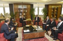 Bakan Tüfenkci, İtalya Büyükelçisi Mattiolo'yu Kabul Etti