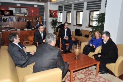 Başkan Tiryaki, Gürcistan Ve Yunanistan Büyükelçileri İle Biraraya Geldi
