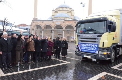 Bayırbucak Türkmenlerine Yardım Tır'ları Yola Çıktı