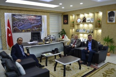 Bilecik Vali Yardımcılarından Vezirhan Belediye Başkanı Duymuş'a Ziyaret