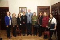 KAZıM KURT - CHP'li Kadınlardan Başkan Kurt'a Ziyaret