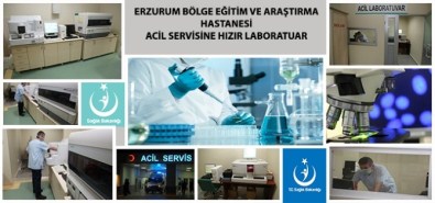 Erzurum Bölge Eğitim Ve Araştırma Hastanesi Acil Servisine Hızır Laboratuvar Kuruldu