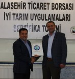 ORGANİK ÜRÜN - Organik Tarım Üreticilerini Sertifikalarını Aldılar