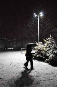 Sivas'ta Kar Yağışı