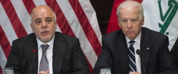 Biden Türkiye ziyareti öncesi Irak Başbakanı İbadi ile görüştü