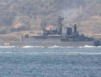 Akdeniz'de sıcak saatler: 2 Rus savaş gemisi...