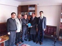 TÜRKIYE YAZARLAR BIRLIĞI - Yakutiye Kaymakamı Dr. Helvacı'dan TYB Erzurum Şubesi'ne Ziyaret