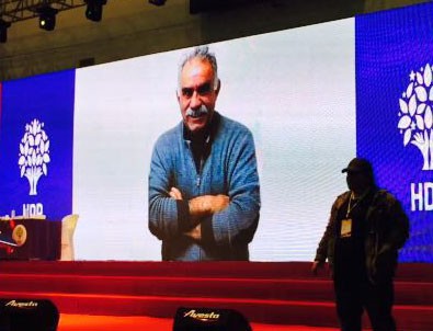 HDP'den Öcalan'lı kongre
