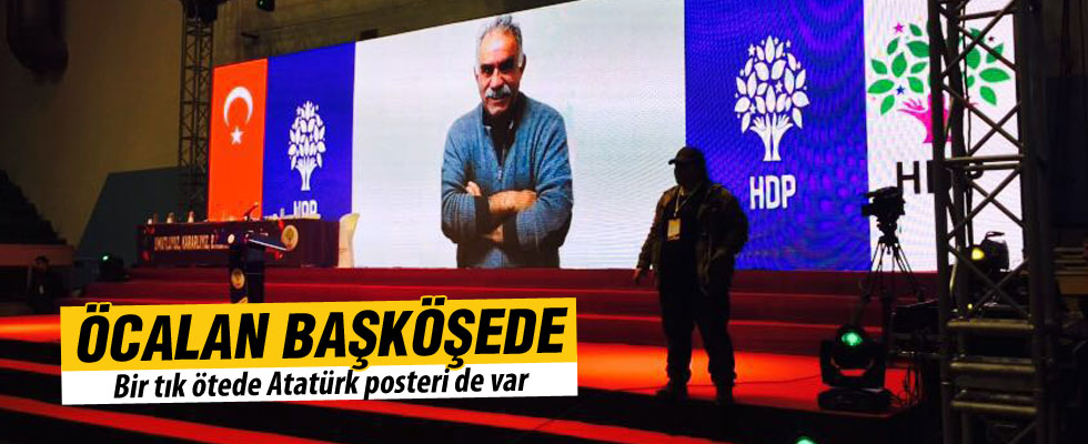 HDP'den Öcalan'lı kongre