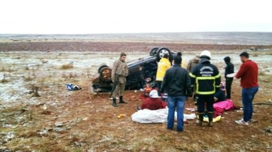 Şanlıurfa'da Otomobil Takla Attı Açıklaması 3 Ölü, 5 Yaralı