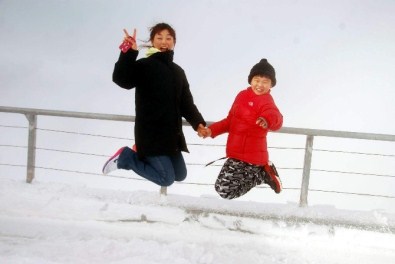 Antalya'da Kar Turizmine Güney Kore Dopingi