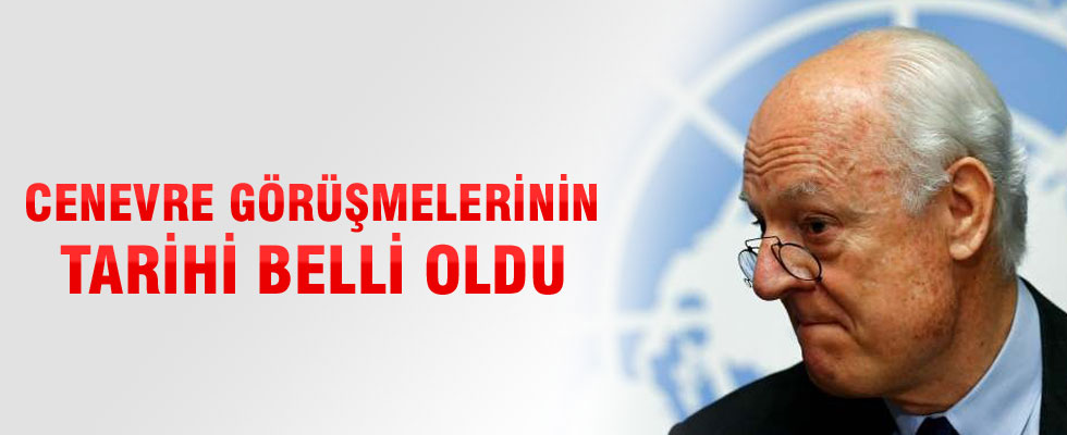 Cenevre görüşmelerinin tarihi belli oldu