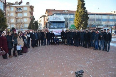 Tavşanlı'dan Bayırbucak'a Yardım