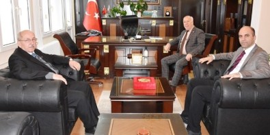Başkan Albayrak'tan Marmara Ereğlisi Kaymakamı Karameşe'ye Ziyaret