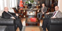 KADİR ALBAYRAK - Başkan Albayrak'tan Marmara Ereğlisi Kaymakamı Karameşe'ye Ziyaret