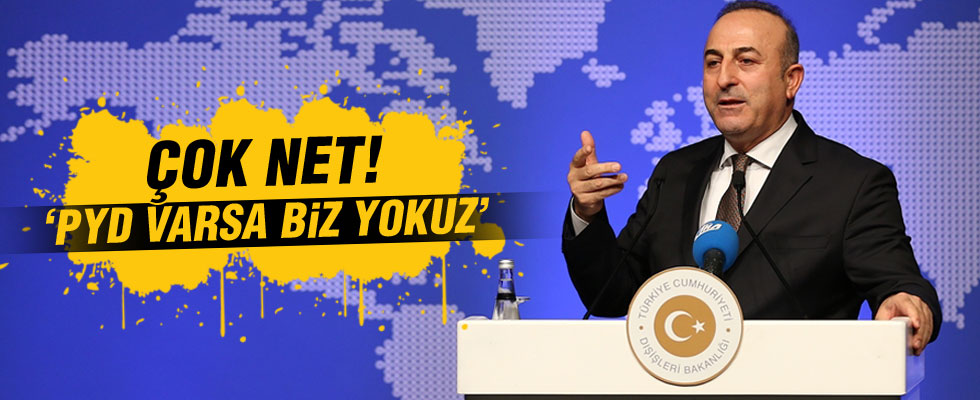 Çavuşoğlu: PYD davet edilirse boykot ederiz