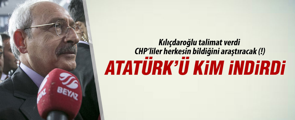 CHP’de Atatürk resmi soruşturması