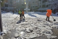 Fatsa'da Kar Temizleme Çalışmaları
