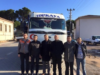Gömeç'ten Bayır Bucak Türkmenlerine Şefkatli Yardım