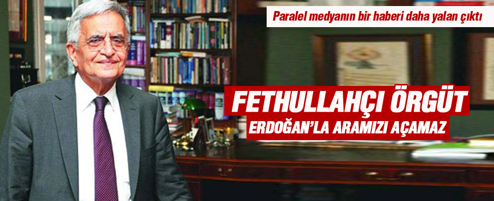 Hüseyin Hatemi: Fetullahçı örgüt Erdoğan ile aramı açamaz