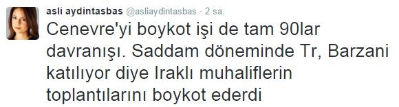 Aslı Aydıntaşbaş boykottan rahatsız