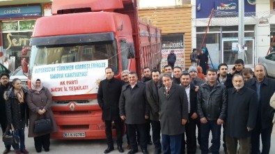 AK Parti'den Bayırbucak Türkmenlerine Yardım Tır'ı Yola Çıktı