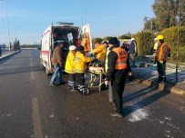 Aliağa'da Trafik Kazası Açıklaması 1 Yaralı