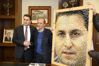 PORTRE - Cumhurbaşkanı Erdoğan'ın Pano Raptiye Portresi İle Dünya Rekoru Kırmaya Hazırlanıyor