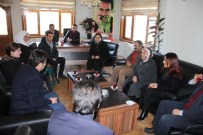 BEKIR KAYA - Eş Başkanlardan DBP'ye Ziyaret