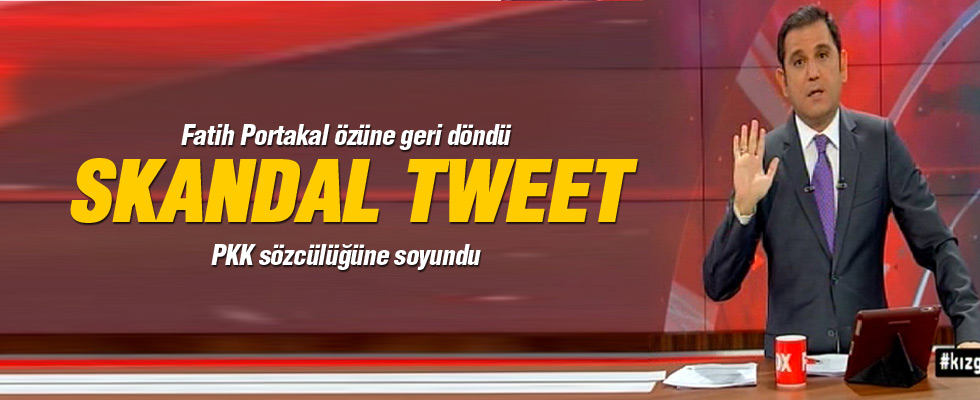 Fatih Portakal PKK sözcülüğüne soyundu