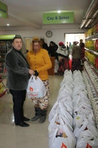 Hayatcan'dan Romanlara Gıda Yardımı