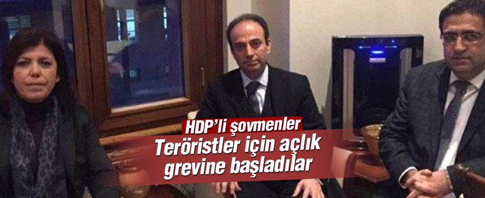 HDP'liler İçişleri Bakanlığı'nda açlık grevine başladı