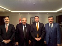 BÜLENT TEKBıYıKOĞLU - Kaymakam Tekbıyıkoğlu Ve Başkan Çoban'ın Ankara Ziyareti