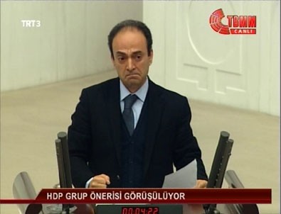 Osman Baydemir'in kürsü şovu
