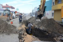 DRENAJ ÇALIŞMASI - Sanayi Sitesinde Yağmur Suyu Drenaj Çalışması Başladı