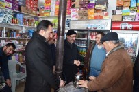 AKMESCIT - Başkan Gülcüoğlu Mahalle Ve Esnaf Ziyaretlerine Devam Ediyor