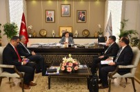 FATMA GÜLDEMET - Başkan Karalar, Projelerini Bakan Sarı İle Görüştü