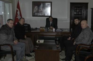 Elmalı Köyü Derneği'nden Kaymakam Altın'a Ziyaret