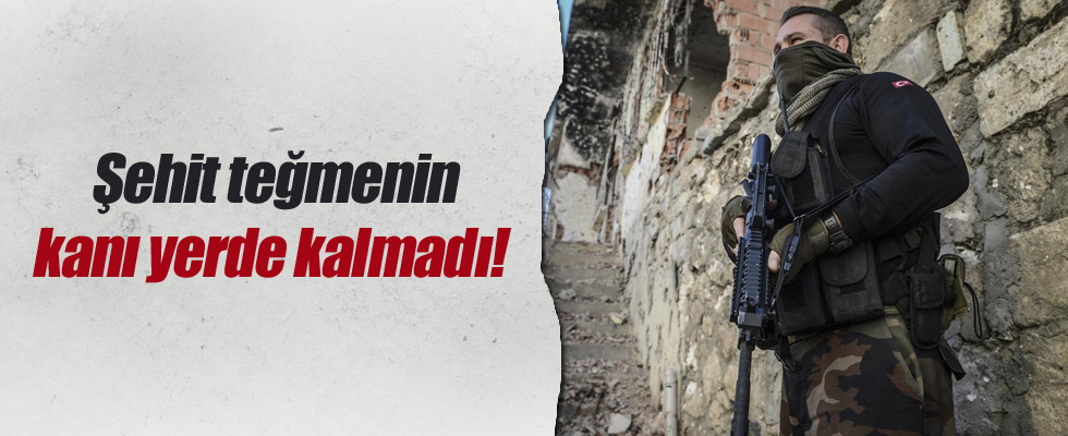 Şehit teğmenin kanı yerde kalmadı