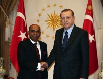 SRI LANKA - Sri Lanka Büyükelçisi Amza'dan Cumhurbaşkanı Erdoğan'a Güven Mektubu