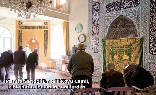 86 bin caminin kıble tespiti yapılacak