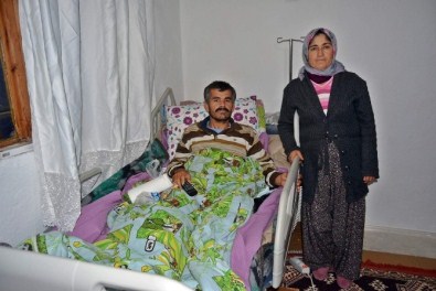 Felçli Hastaya Yatak Yardımı