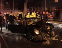 Beşiktaş'ta trafik kazası: 1 polis şehit, 1 polis yaralı