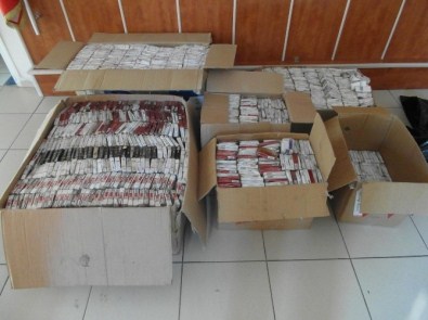 Uşak'ta Kaçak Sigara Operasyonu