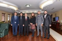 ADANA VALİSİ - Adana Byz Algomed Spor'dan Vali Büyük'e Ziyaret