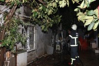 Antalya'da Gecekondu Yangını