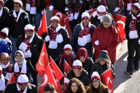 İSMAİL ÖZKAN - Gümüşhane'de Binlerce Kişi Sarıkamış Şehitleri İçin Yürüdü