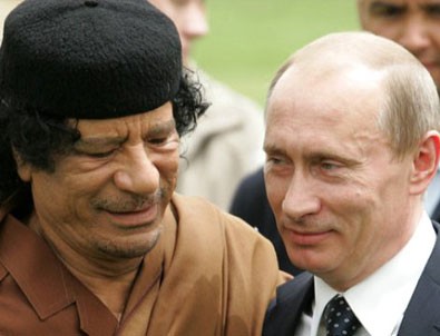 Kaddafi Putin'in kızını istemiş!